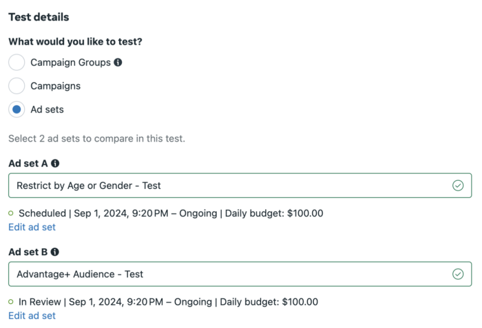 A/B Test